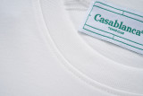圓領T恤Casablanca  短袖T恤 圓領上衣  短T 新款短袖