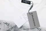 運動短Balenciaga圓領短袖T恤 男女款上衣