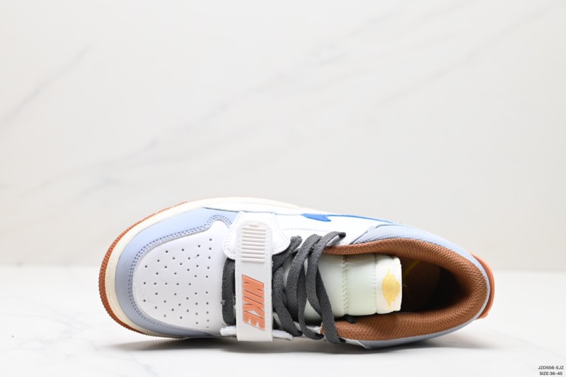 耐克Nike Air Jordan Legacy 312 Low”White/Pine Green“喬丹最強三合壹混合版本高幫文化休閑運動籃球鞋