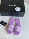 Chanel24C早春度假系列拖鞋這是甜心芭比的一季又要讓多少香奶奶女孩少女心泛濫讓人眼前一亮的感覺