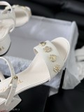 Chanel24春夏新款一帶涼鞋網紅明星同款專櫃最新走秀主打系列