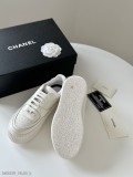 Chanel24A新款厚底運動鞋白色網球Sneakers穿搭最近話題熱度有點高