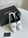 Chanel24新款流蘇單鞋小香樂福鞋yyds搭配各種風格都輕松駕馭