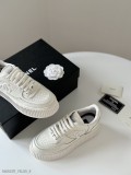 Chanel24A新款厚底運動鞋白色網球Sneakers穿搭最近話題熱度有點高