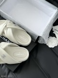 Chanel24P新款交叉拖鞋上腳很舒服適合日常通勤