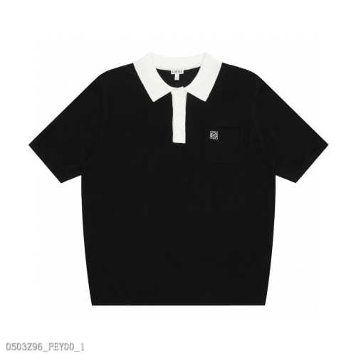  Loewe/羅意威24SS經典T恤針織polo短袖