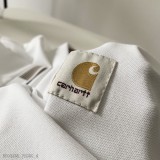 carharttwip卡哈特金標短袖polo衫  進口絲光珠地棉面料柔軟舒適胸前精密立體金標
