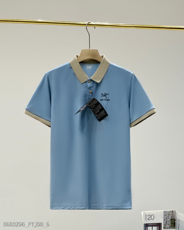 Arc」始祖鳥2024夏裝新款男士商務POLO衫