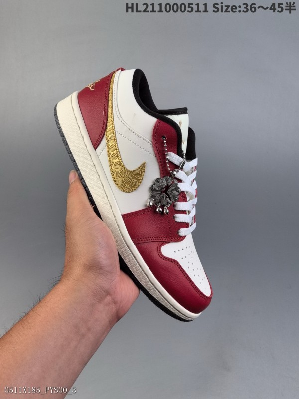 Jordan1Low』YearoftheDragon『AJ1喬1龍年限定文化休閑板鞋