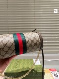 Gucci筆筒包 復古經典又高雅 自帶古董包的氣質 看似普通上身驚艷
