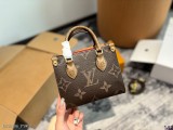 LV2024春夏限定 size：18*15cm（迷你) 質量超好懂貨來 ONTHEGO手袋