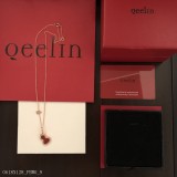 Qeelin麒麟大號葫蘆紅瑪瑙項鏈 現貨葫蘆諧音＂福祿＂寓意有福！