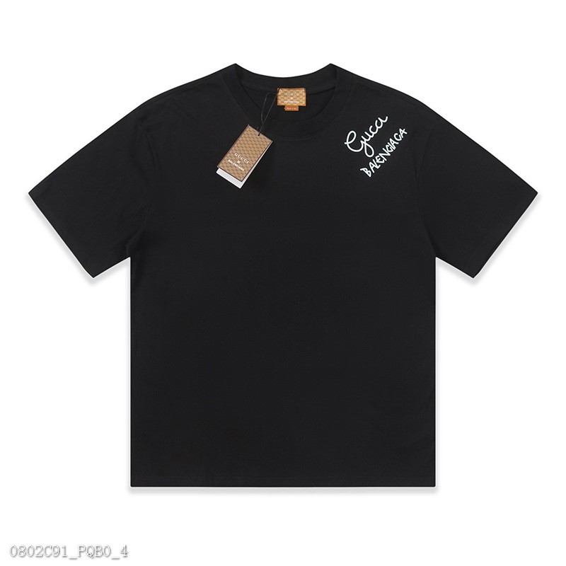 GUCCI古馳當季新品數碼印花短袖T恤耐洗