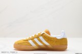 公司級 阿迪達斯Adidas Originals Gazelle Indoor 三葉草復古防滑耐磨低幫板鞋