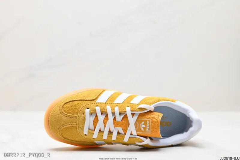 公司級 阿迪達斯Adidas Originals Gazelle Indoor 三葉草復古防滑耐磨低幫板鞋