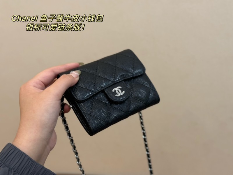 香奈兒CHANEL迷你小錢包 woc珍珠品質很不錯包包系列非常到位