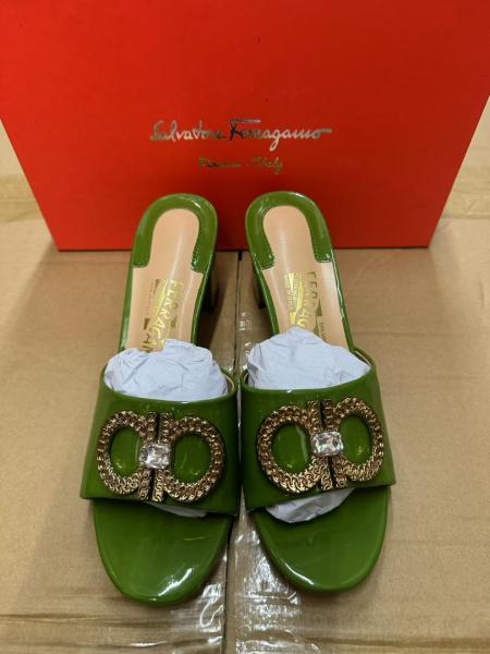 FERRAGAMO  high heel slipper BFO