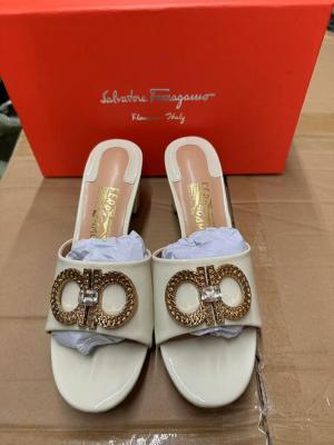 FERRAGAMO  high heel slipper BFO