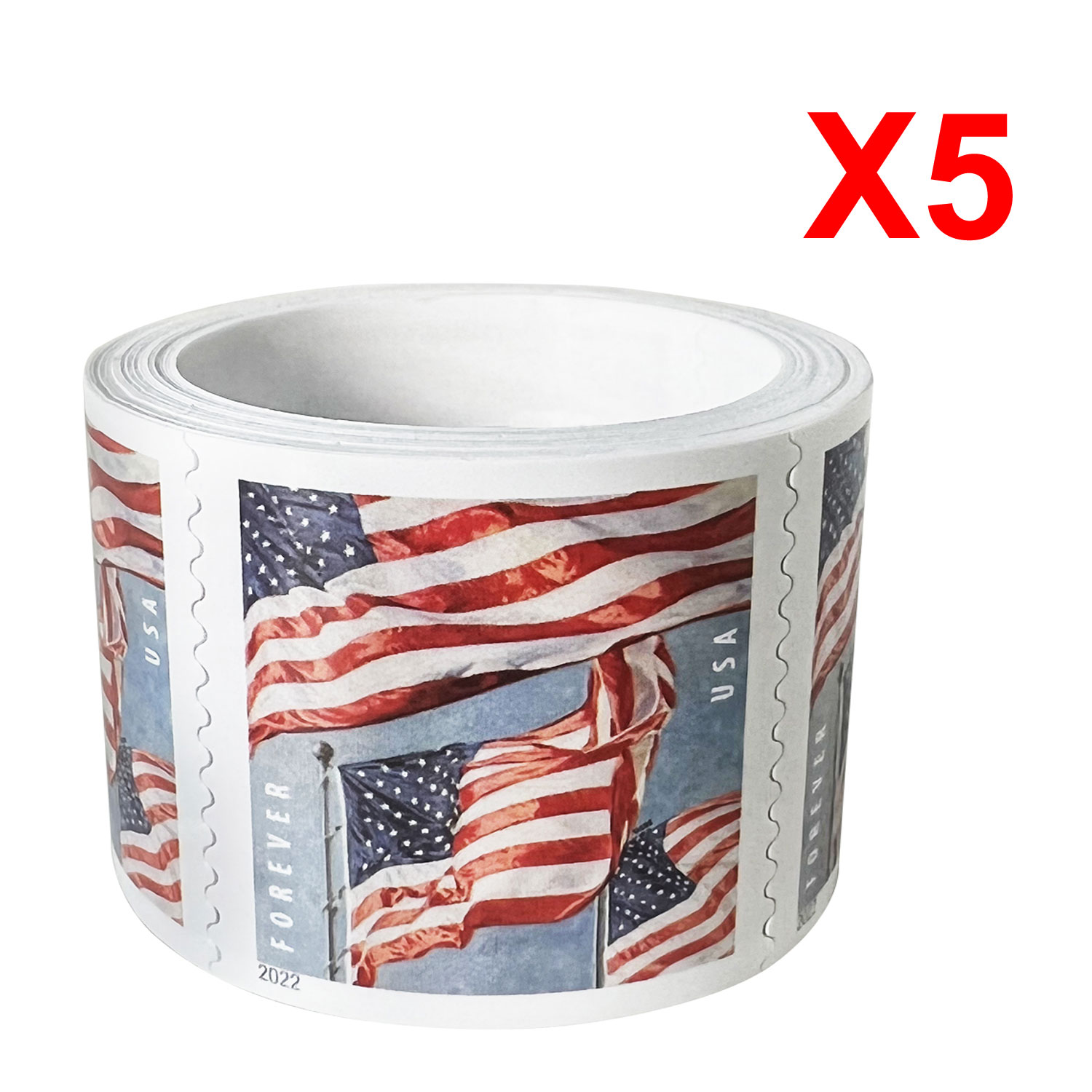 USPS Forever Stamps, USA Flag – 100 Pack Just $36.75 Shipped (Reg