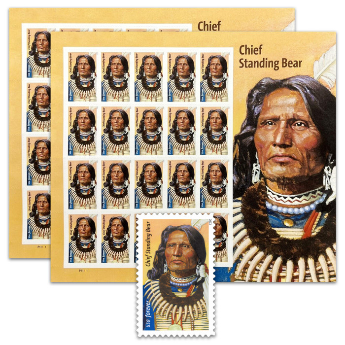 Chief Standing Bear, 100 Pcs