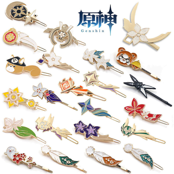 US$ 16.90 - Genshin Impact mystery box custom made genshin impact mystery  box pins keychains stands figures plushes pens stickers notepad posters  clamps 
