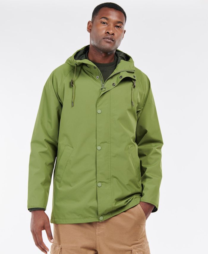 Barbour Hooded Mac Jacket MWB0943GN31