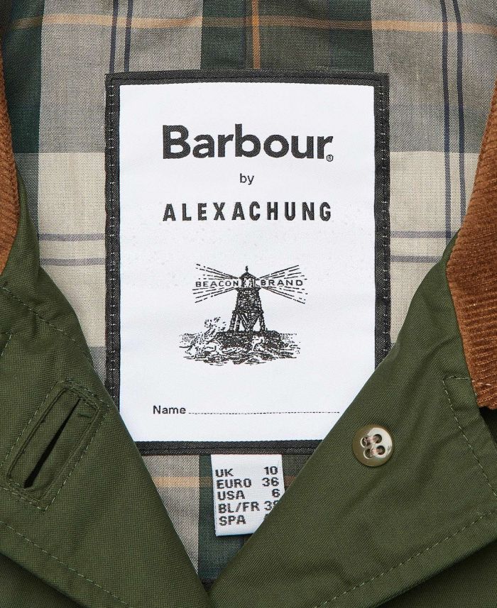 Barbour by ALEXACHUNG Jackie Casual Jacket LCA0293GN51
