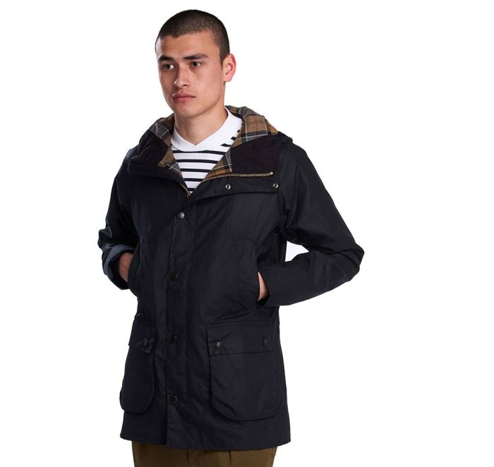 Barbour Slim Bedale Hooded Wax MWX1369NY92
