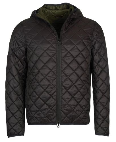 Barbour Hooded Quilted Jacket MQU1309BK11