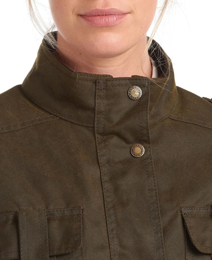 Barbour Winter Defence Waxed Cotton Jacket LWX1066OL51