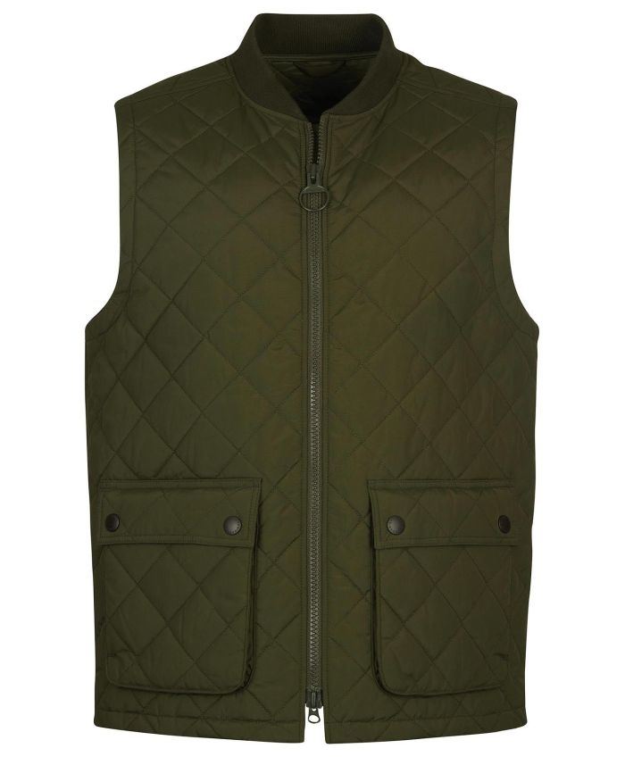 Barbour Quilted Rib Collar Gilet MGI0101SG71