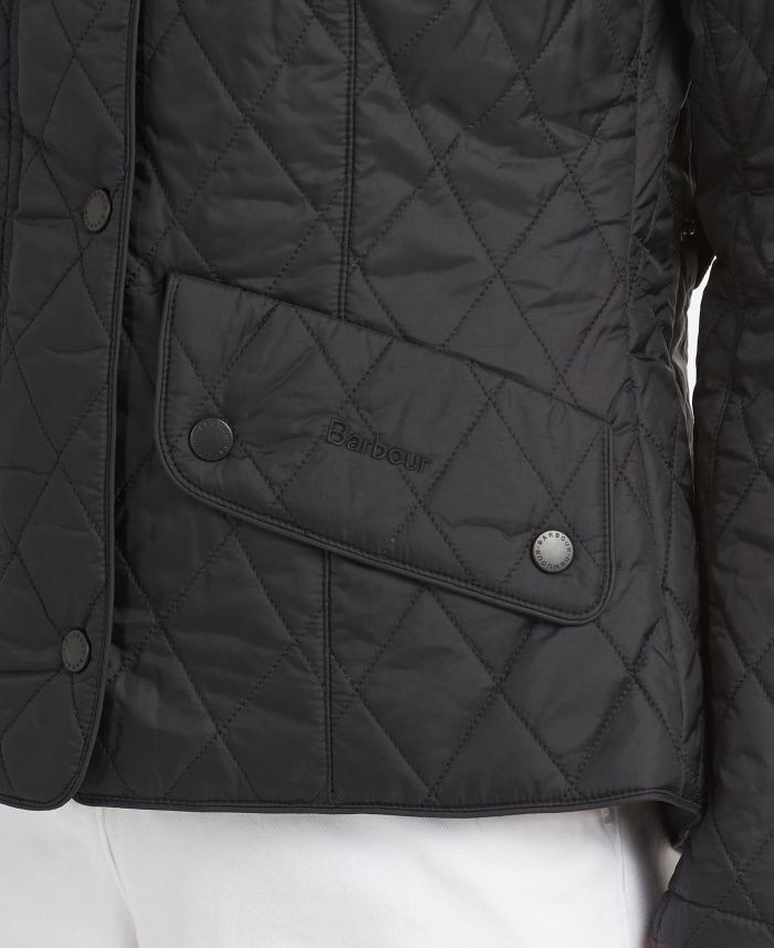 Barbour Flyweight Cavalry Quilted Jacket LQU0228BK91