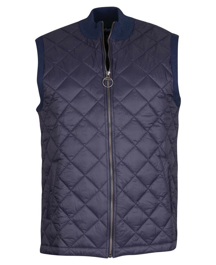 Barbour Quilted Zip Gilet MKN1377NY91
