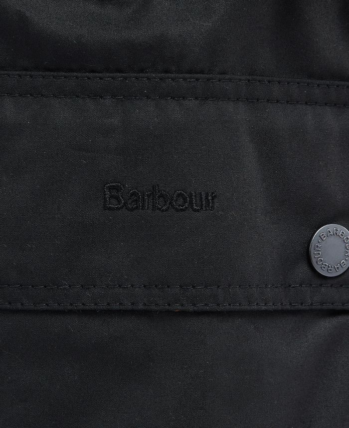 Barbour x House of Hackney Lea Bridge Wax Jacket LWX1203BK71