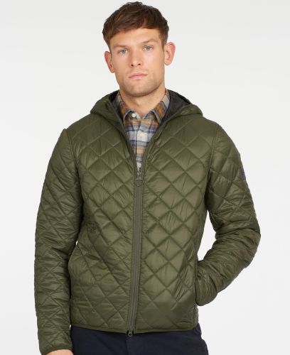 Barbour Hooded Quilted Jacket MQU1309OL51