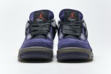 LJR Travis Scott x Air Jordan 4 Retro Purple AJ4-766302