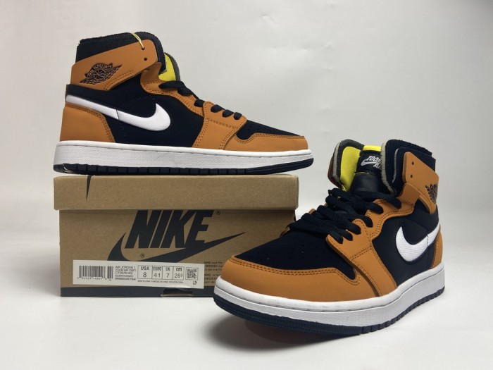 LJR Air Jordan 1 Zoom CMFT Monarch Orange CT0978-002