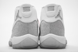 LJR Air Jordan 11 Retro White Metallic Silver (W) AR0715-100