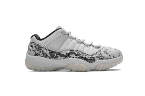 LJR Air Jordan 11 Retro Low Snake Light Bone CD6846-002