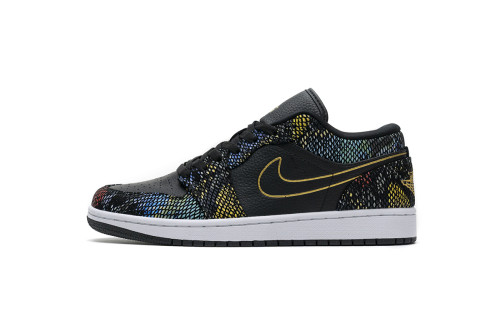 LJR Air Jordan 1 Low Multicolor Snakeskin (W) (2020) CW5580-001