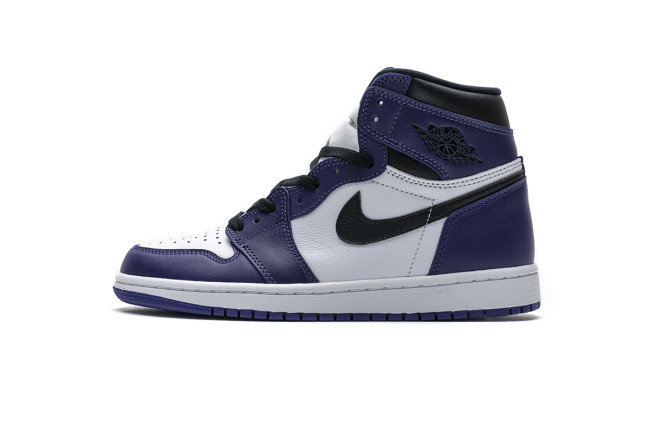 OG Air Jordan 1 Retro High Court Purple White 555088-500