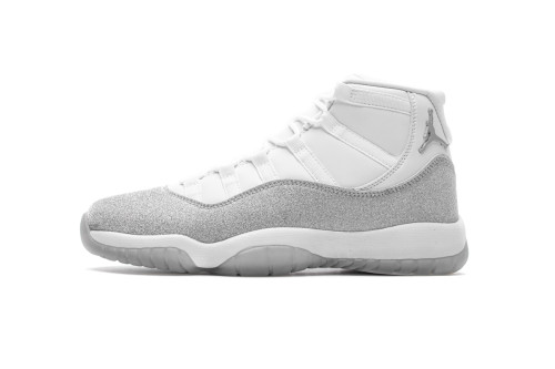 LJR Air Jordan 11 Retro White Metallic Silver (W) AR0715-100