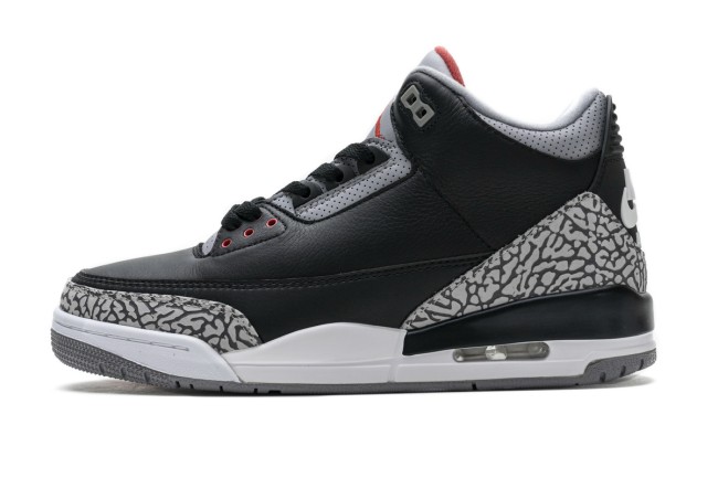 LJR Air Jordan 3 Retro Black Cement (2018) 854262-001