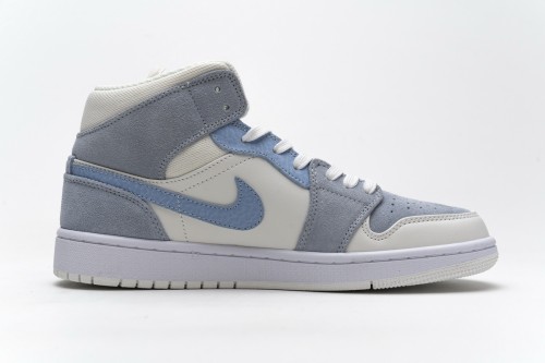 LJR Air Jordan 1 Mid Celestine Blue DA4666-100