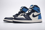 OG Air Jordan 1 Retro High Obsidian UNC 555088-140