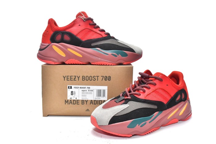 OG Adidas Yeezy 700 V2 Hi-Res Red HQ6979