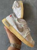 Special OFF WHITE x Nike Dunk SB Low The 50 NO.1 DM1602-127