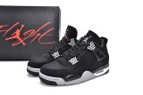 LJR Air Jordan 4 Retro Black Canvas DH7138-006