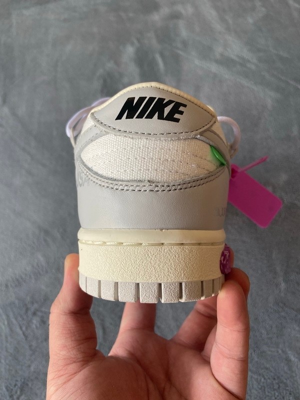 Special OFF WHITE x Nike Dunk SB Low The 50 NO.3 DM1602-118