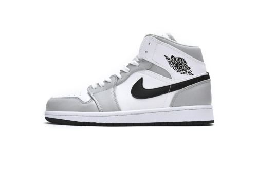 LJR Air Jordan 1 Mid Grey Fog BQ6472-015